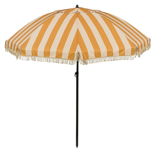 In The Mood Collection Osborn Parasol - H238 x Ø220 cm - Bruin - vtwonen shop