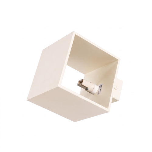 Sollux Lighting Wandlamp QUAD 1 beige - 10x12x10cm