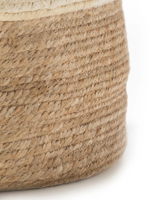 benuta mandenset Aylin - créme/beige - ø 110 cm