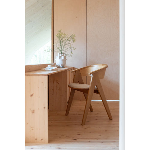 Zuiver NDSM Eetkamerstoel Hout Naturel/ Bruin - vtwonen shop