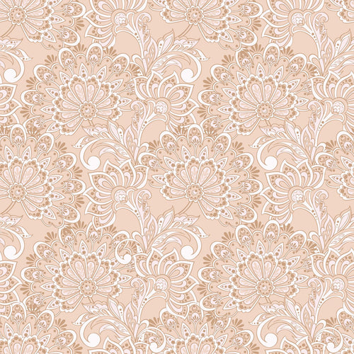 ESTAhome behang vintage bloemen beige - 50 x 900 cm - 131085 - vtwonen shop