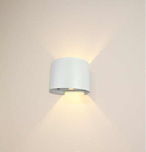 Artdelight wandlamp Gyro - 1 lichts - 11.2  x 9.7   cm - wit - vtwonen shop