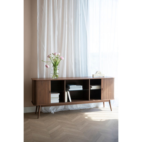 Zuiver Barbier Dressoir 180 cm Walnoot Bruin