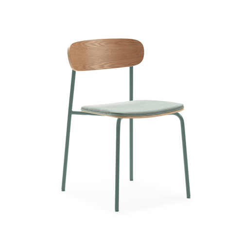 Calicosy - ADRIANA Set van 2 stoelen in stof - Grijs - 51x46x47 cm