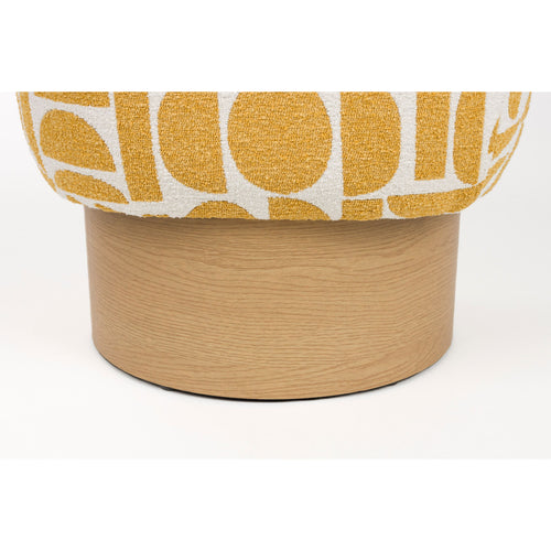 Housecraft Living Cyril Poef/ Krukje Geel - vtwonen shop