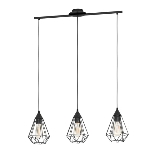 EGLO hanglamp Tarbes - e27 - 79 cm - zwart - vtwonen shop