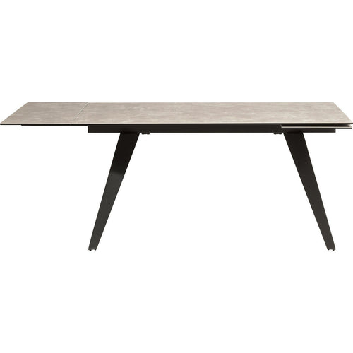 Kare Design Uitschuifbare eettafel Amsterdam Dark 160(40+40)x90cm - vtwonen shop