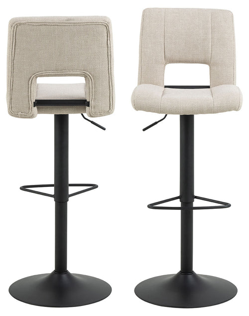 Rebellenclub Barkruk Njor - Set van 2 - Beige - vtwonen shop