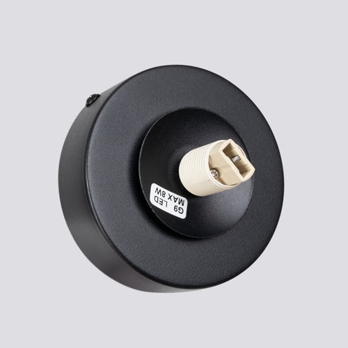 Sollux Lighting Wandlamp YOLI 1 zwart - 12x14x12cm