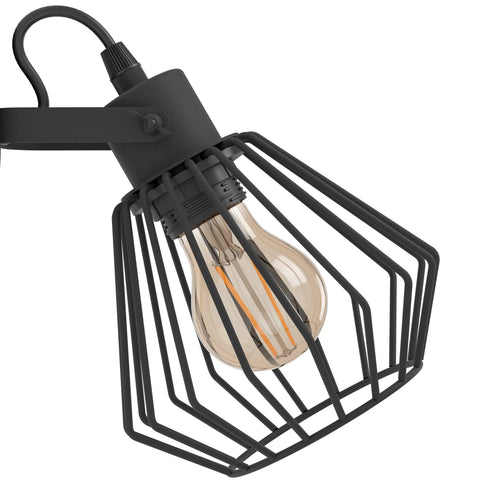 EGLO spot Tabillano - e27 - 11 cm - zwart