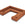 Cosmopolitan Design Panoramische bank Bali 9-zits, structurele stof, baksteen - 256x327x75cm