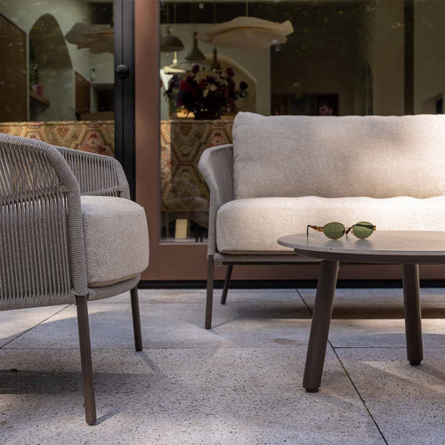 Taste by 4 Seasons loungeset Florence stoel-bank 3-delig - terre