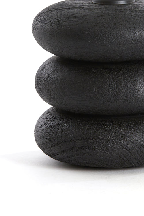 Light & Living lampvoet BUDONGO - Ø12x12cm - zwart - vtwonen shop