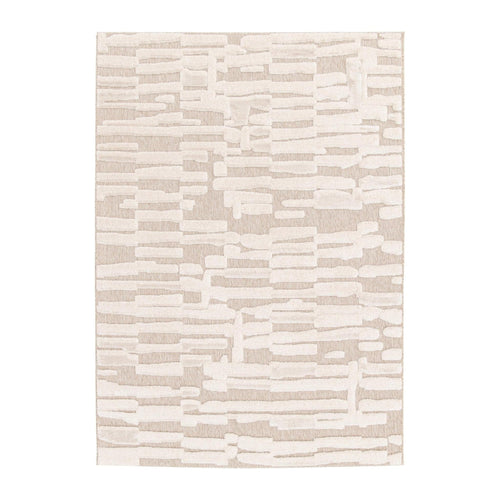AFK Living vloerkleed  Esmee - reliëfeffect - beige - 120 x 170 cm