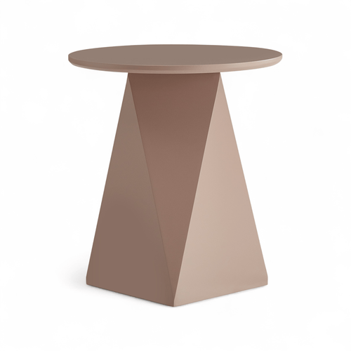 Furnhouse ronde salontafel Aura - Mokkamousse - Ø 50 cm