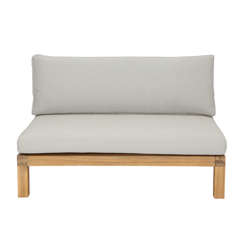 vtwonen tuin loungestoel Relax - Acaciahout - Naturel/Zand - 90x120x70