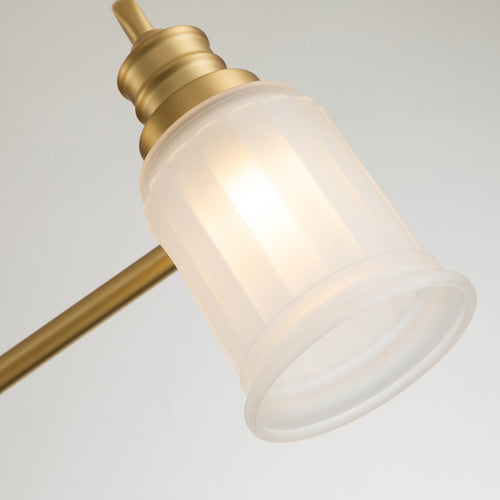 Elstead Quoizel Swell Wandlamp Geborsteld Messing, IP44