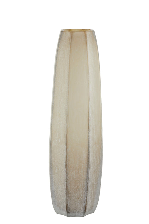 Light & Living vaas BRADLEY - Ø17x60cm - bruin - vtwonen shop