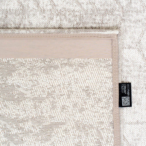 Ecorugs vloerkleed White Plains - grijs - 240x340cm