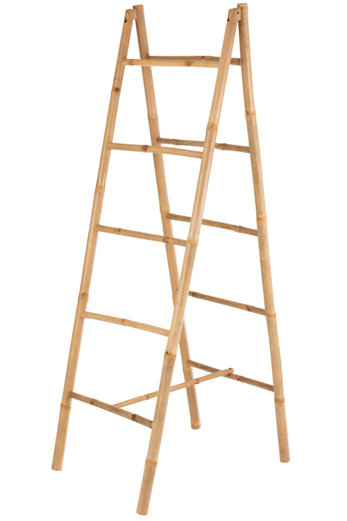 J-Line ladder Dubbel - bamboe - naturel - vtwonen shop