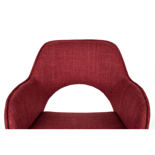 Housecraft Living Toye Eetkamerstoelen draaibaar Rood - Set van 2 - vtwonen shop