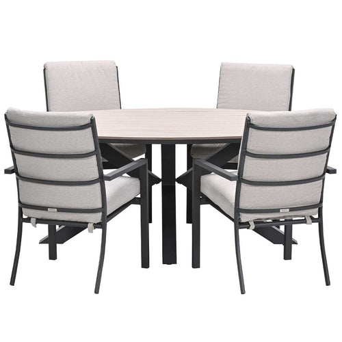 Garden Impressions tuinset Senja - Tulli - desert sand - 180x115 cm - 5-delig - vtwonen shop