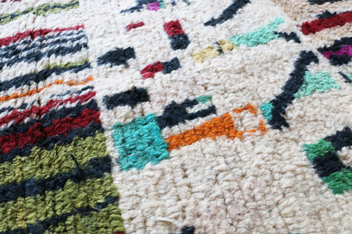 AFK Living vloerkleed Berber - handgemaakt - Wol - 75 x 378 cm - vtwonen shop