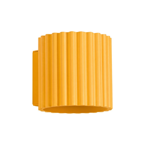Sollux Lighting Wandlamp AURA geel G9 - 10x12x10cm
