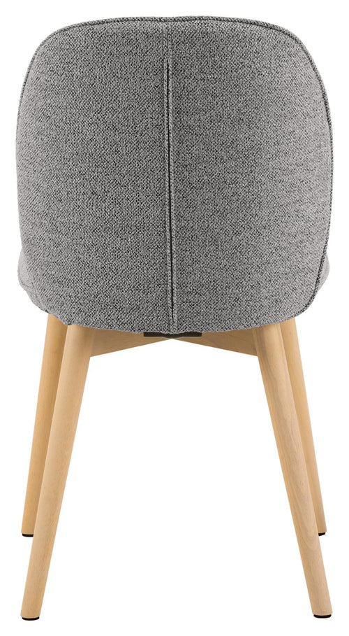 Rebellenclub Eetkamerstoel Leitra - Set Van 2 - Grijs - vtwonen shop