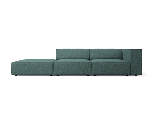 Cosmopolitan Design linker bank Arendal 4-zits, chenille, olie - 102x262x70cm