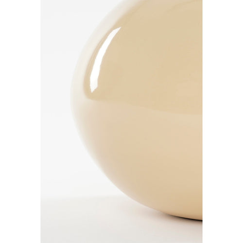 Mica Decorations  Boyd Vaas - H36 x Ø25 cm - Metaal - Beige