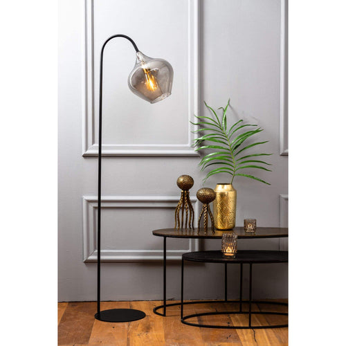 Light & Living vloerlamp Rakel - zwart - 45x28x160cm - vtwonen shop