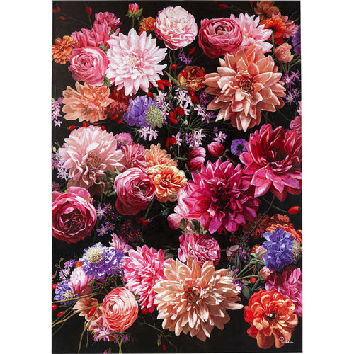 Kare Design Schilderij Touched Flower Bouquet 200x140cm - vtwonen shop
