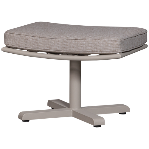 WOOOD hocker buiten Coosa - Aluminium - All Weather - Zand - 43x64x40 - vtwonen shop