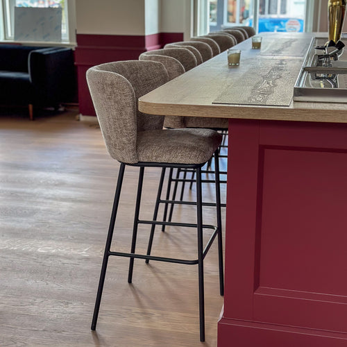 Kick barkruk Bo - Grijs - vtwonen shop