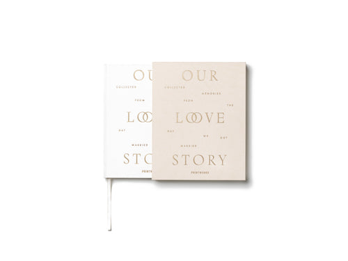 Printworks Wedding Journal - Our Love Story