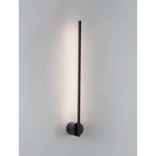 Merano Idaho Geïntegreerde LED Wandlamp Sandy Zwart Aluminium LED 10W AC 700Lm 3000K
