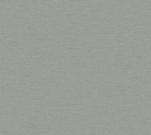 Livingwalls behang effen groen - 53 cm x 10.05 m - AS-390976