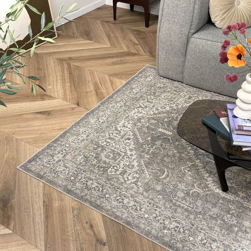 Interieur05 Vintage vloerkleed Ethel Groen/Blauw - 290 x 200 cm - vtwonen shop