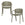 WOOOD tuinstoel Bent - Kunststof - Paars/Bruin - 75x57x56 - Set van 2