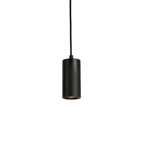 GOOD&MOJO hanglamp Java - zwart - Ø12cm