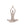 Light & Living ornament Zenna - wit - 28x17x41.5cm