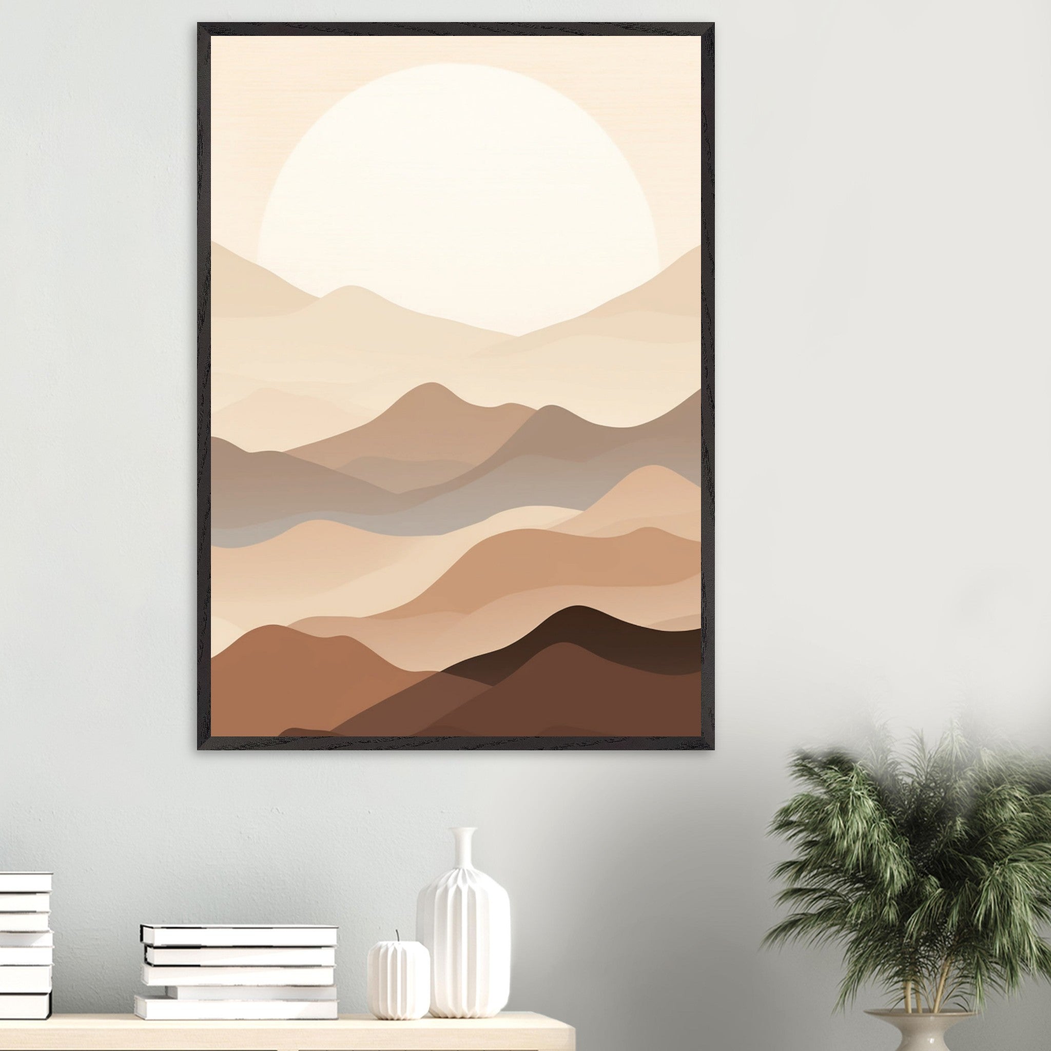 Set van 3, moderne, minimalistische, neutrale galerij