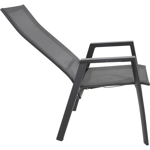 Lesli Living bistrostoel Amir - grijs - 59,5x70x112cm