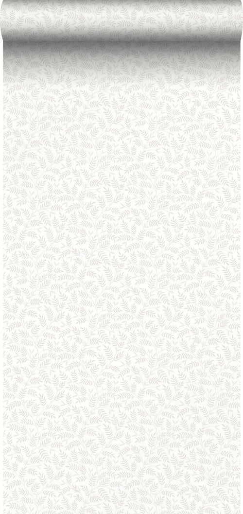 Borastapeter behang bladeren grijs - 53 cm x 11.2 m - 660126