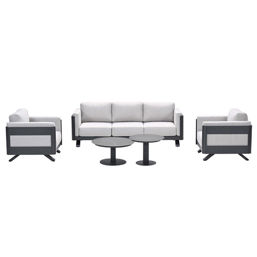 Garden Impressions Loungeset Medellin 5-delig - valley sand