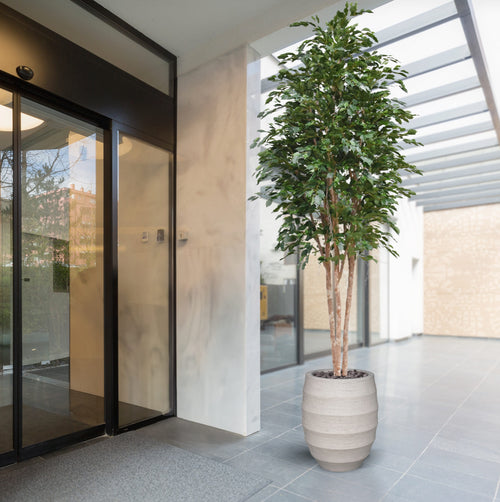 Maxifleur Ficus Exotica Kunstboom Deluxe 300cm groen