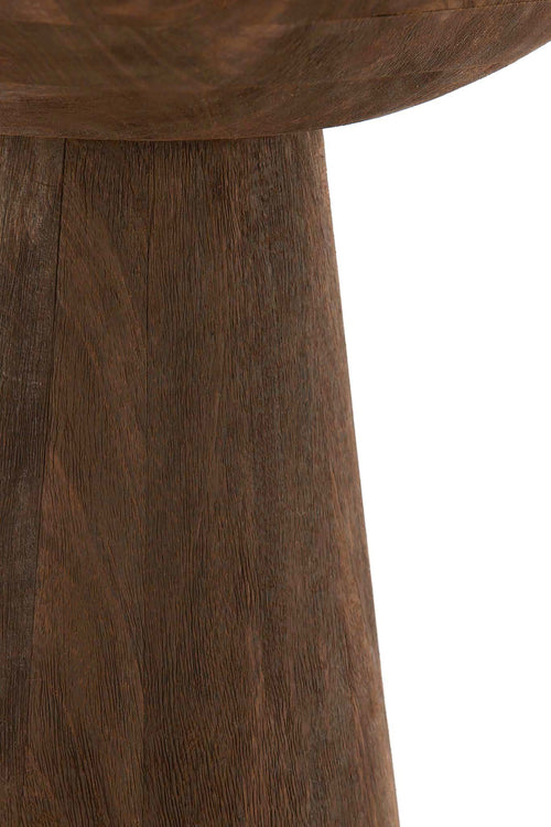 Light & Living bijzettafel DEGO - Ø45x59cm - bruin - vtwonen shop