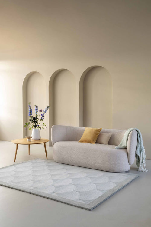 Vloerkleed MOMO Rugs Designer Elvire Mermaid Arctic Grey 200x300 cm - vtwonen shop