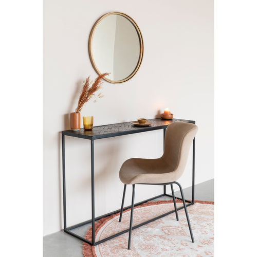 Housecraft Living Junzo Rib Eetkamerstoelen Taupe - Set van 2 - vtwonen shop